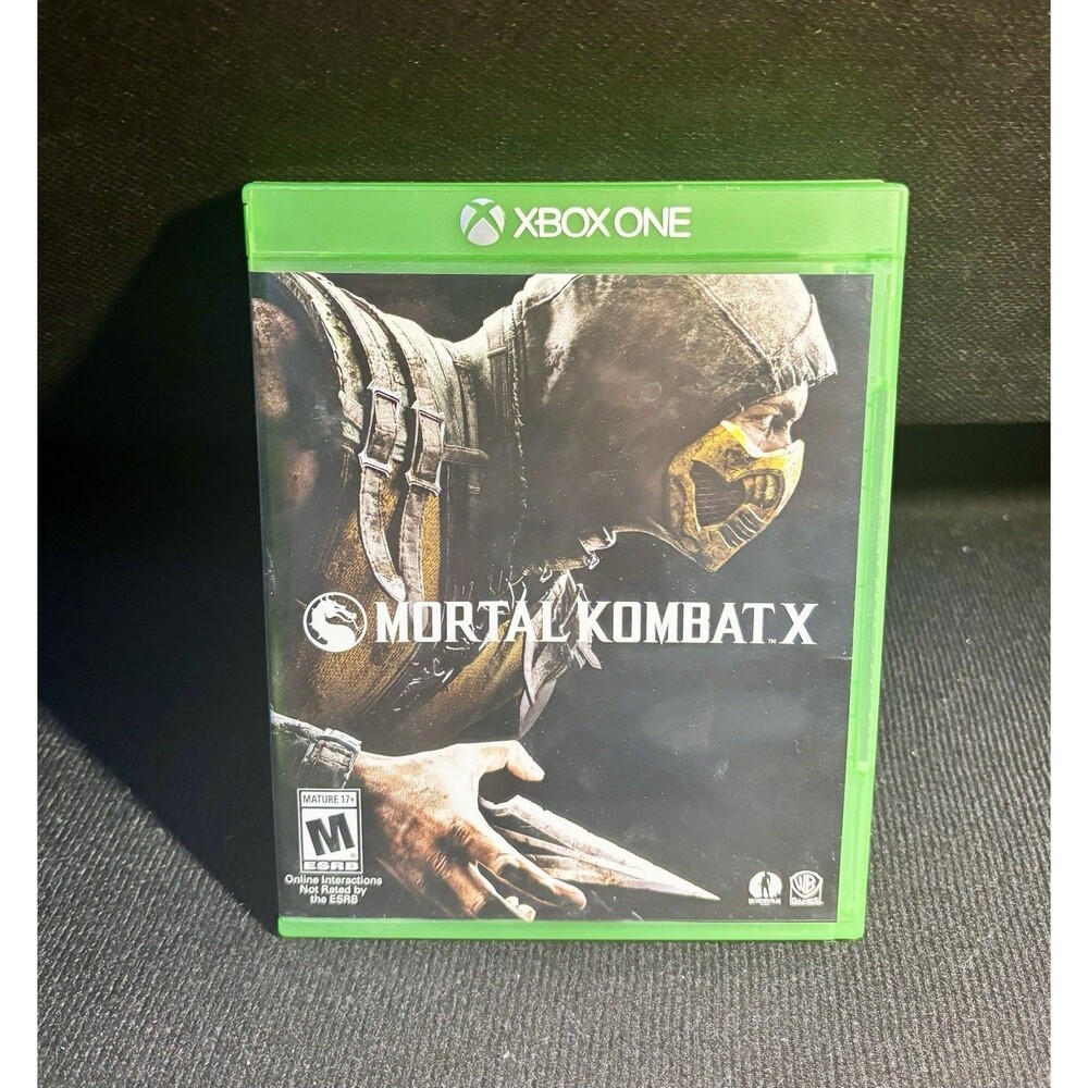 Mortal Kombat X Xbox One Complete CIB Tested Authentic Disc Game